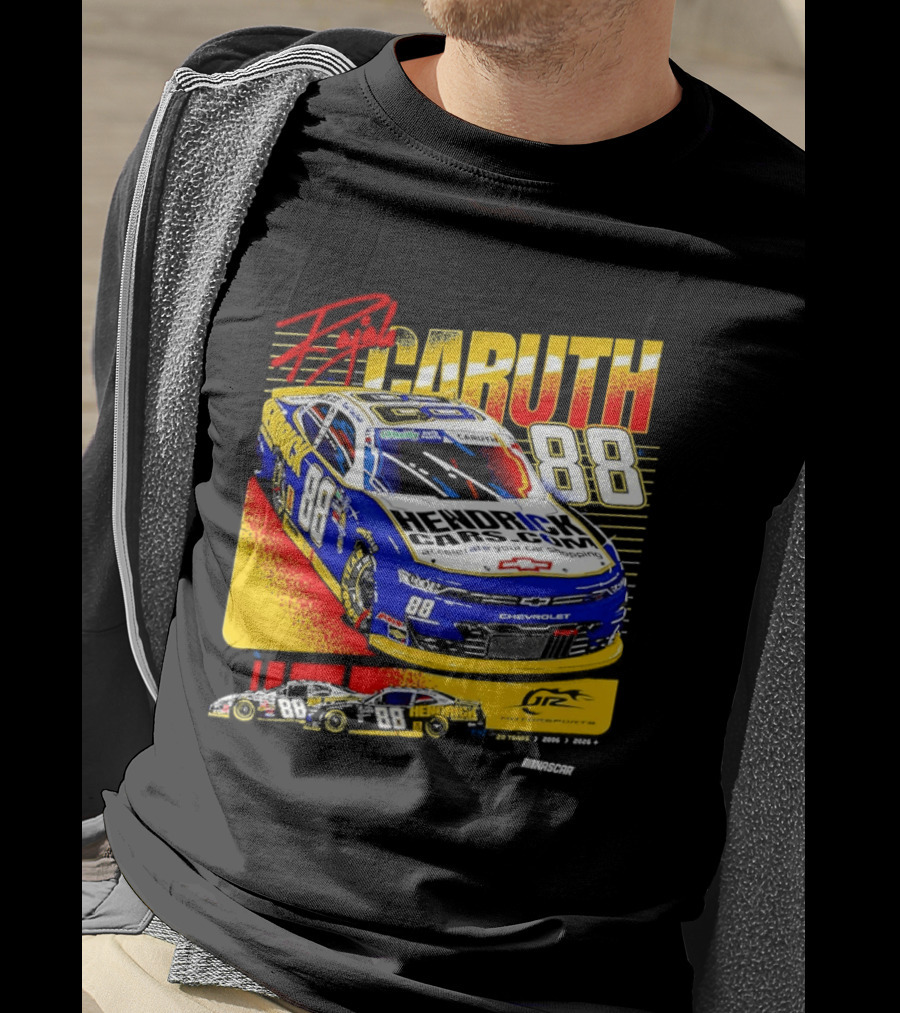 Ralph Caruth 88 Hendrick Cars.com Chevrolet Motorsports NASCAR Racing T-Shirt