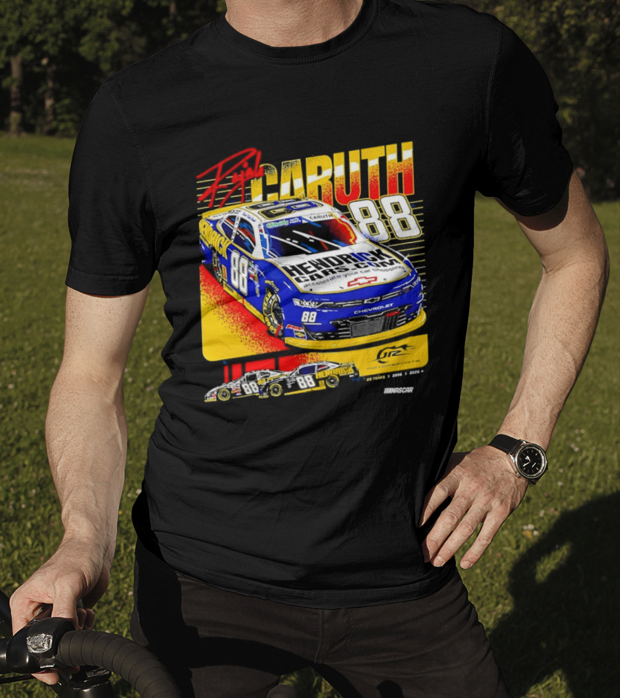 Ralph Caruth 88 Hendrick Cars.com Chevrolet Motorsports NASCAR Racing T-Shirt