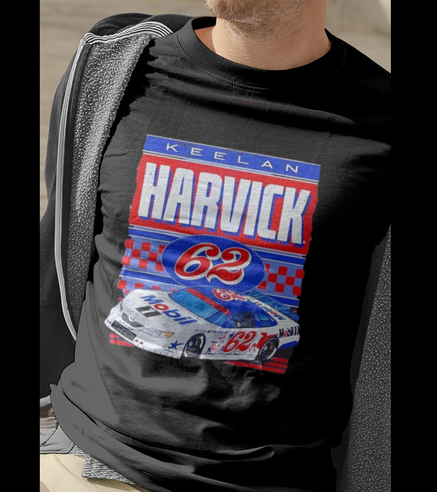 Keelan Harvick 62 Mobil 1 Toyota Camry NASCAR Racing T-Shirt