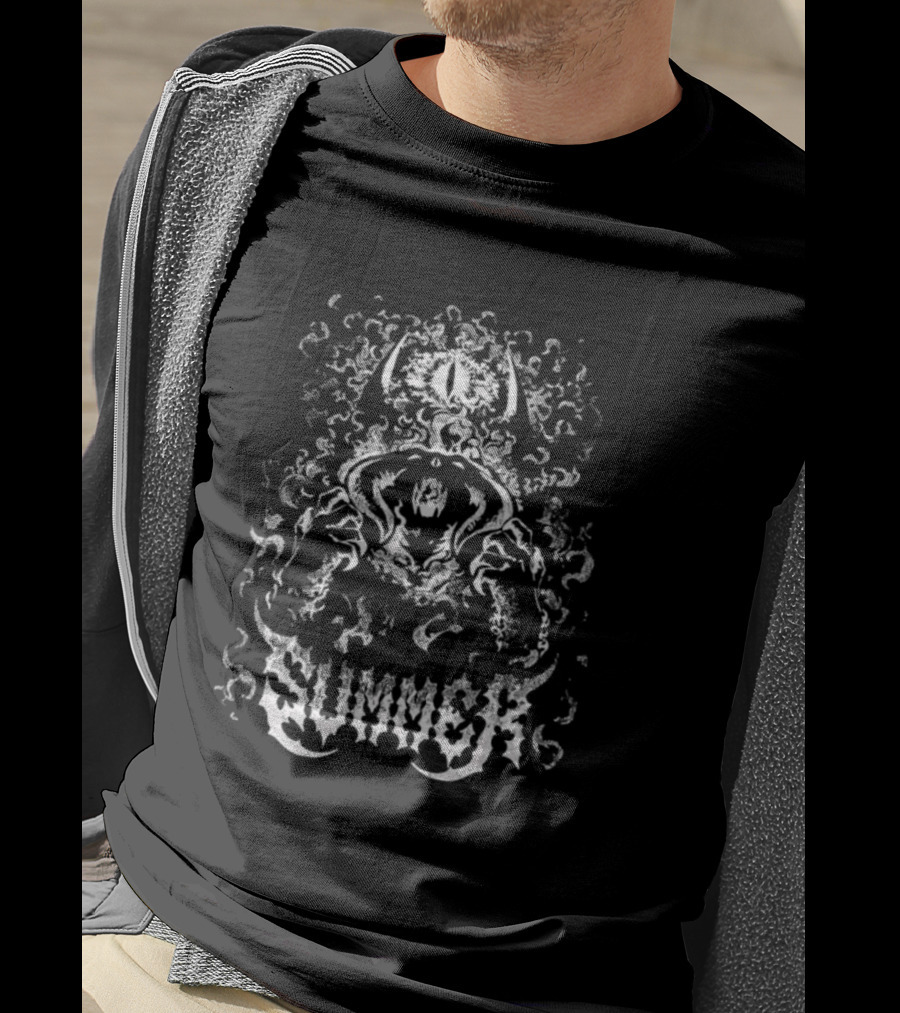 Sauron The Lord Of The Rings Summonst Mysterious White T-Shirt