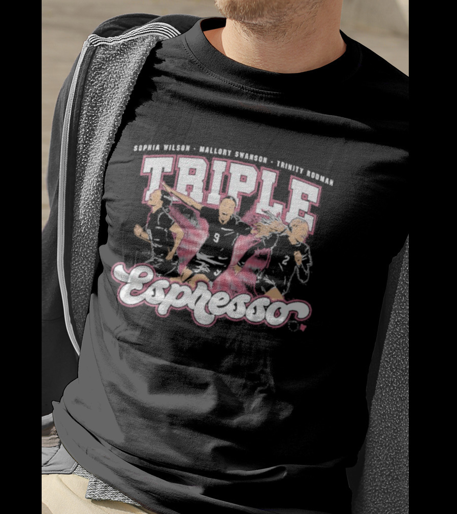 Sophia Wilson Mallory Swanson Trinity Rodman Triple Espresso 2026 27 T-Shirt