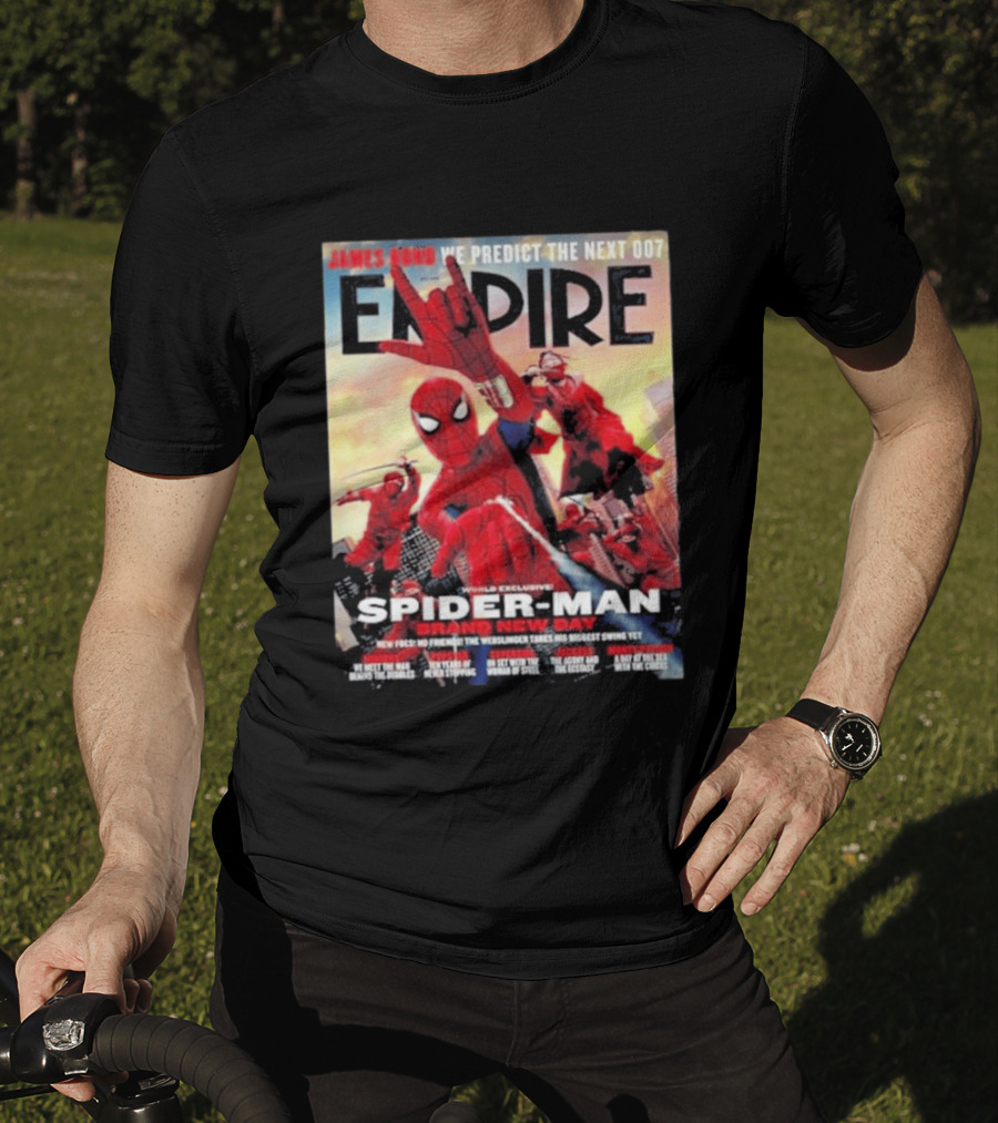 Empire Magazine Spider Man Brand New Day The Webslinger Takes His Biggest Swing Yet T-Shirt