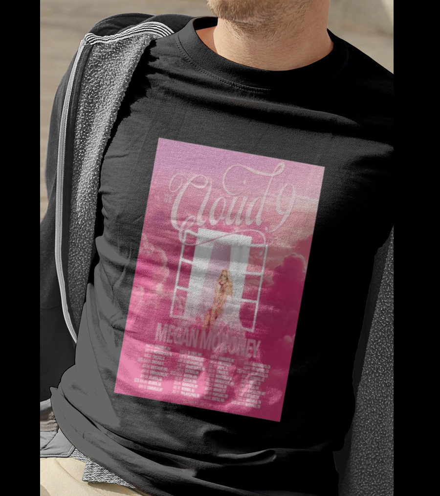 The Cloud 9 Tour Megan Moroney Chicago June 02 2026 T-Shirt