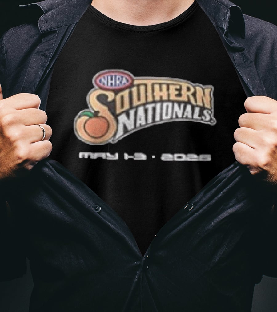NHRA Southern Nationals May 1 3 2026 South Georgia Motorsports Park 2 Sided T-Shirt