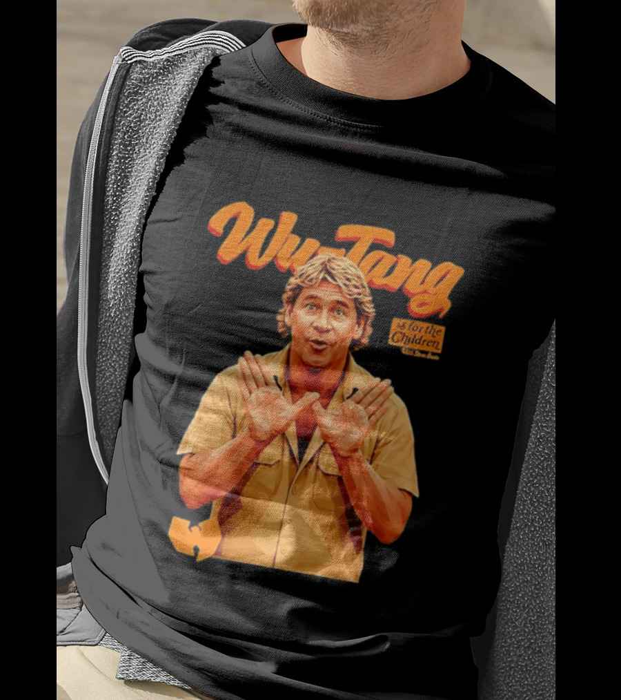 Wu Tang Is For The Children Steve Irwin T-Shirt
