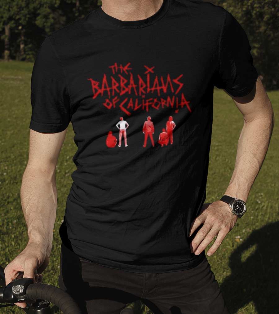 The Barbarians Of California Villains For Good Exclusive Collaboration T-Shirt