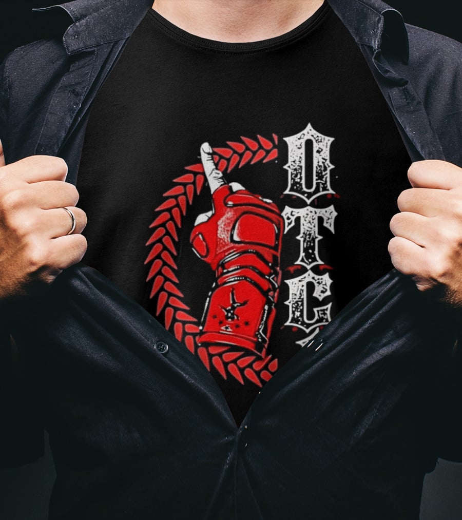 The Elite Bullet Club Pro Wrestling All Elite Wrestling AEW OTTC1 Red Glove T-Shirt