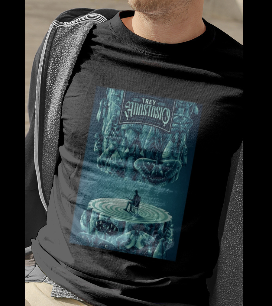 Trey Anastasio Acoustic Evening May 29 30 2026 Wilma Missoula MT Moth T-Shirt