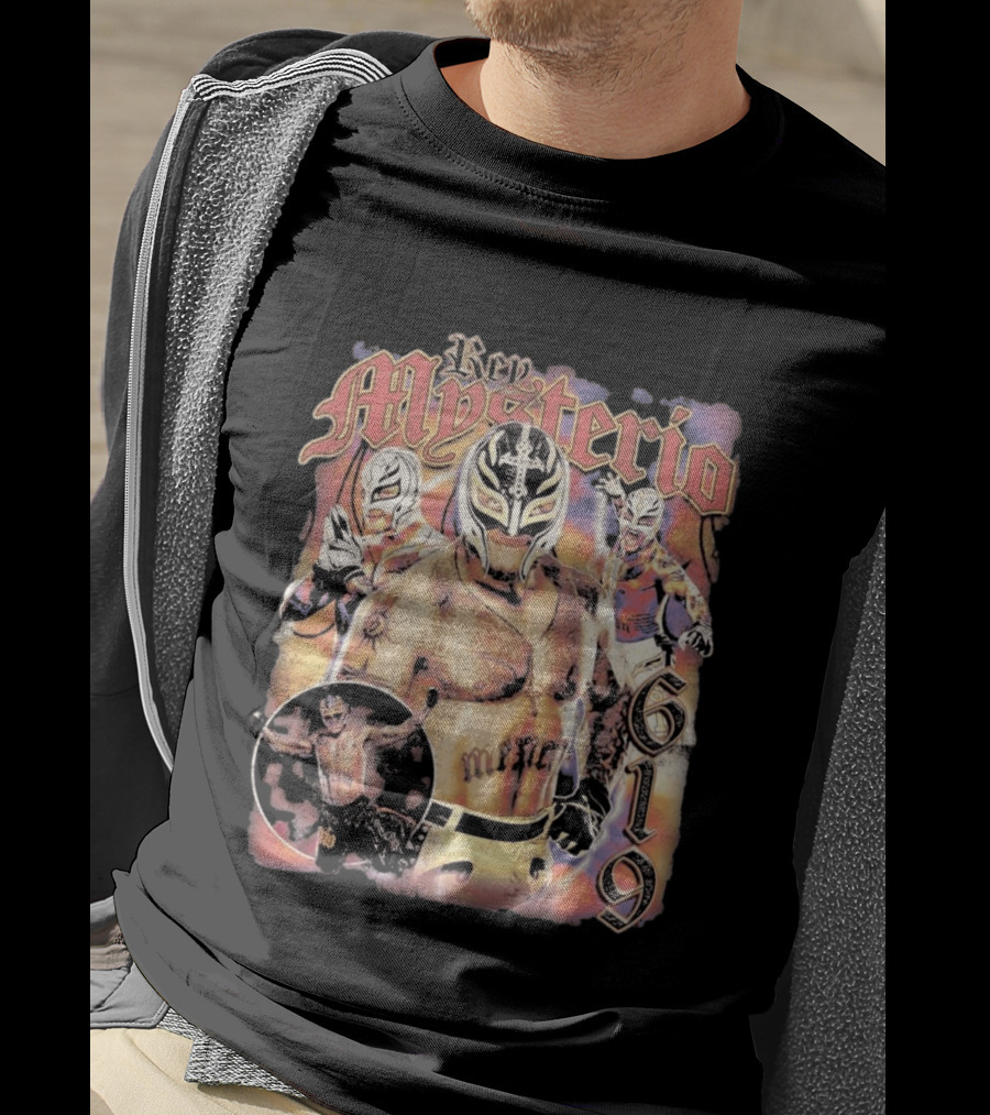 Rey Mysterio 619 Wrestling Superstar Collection T-Shirt