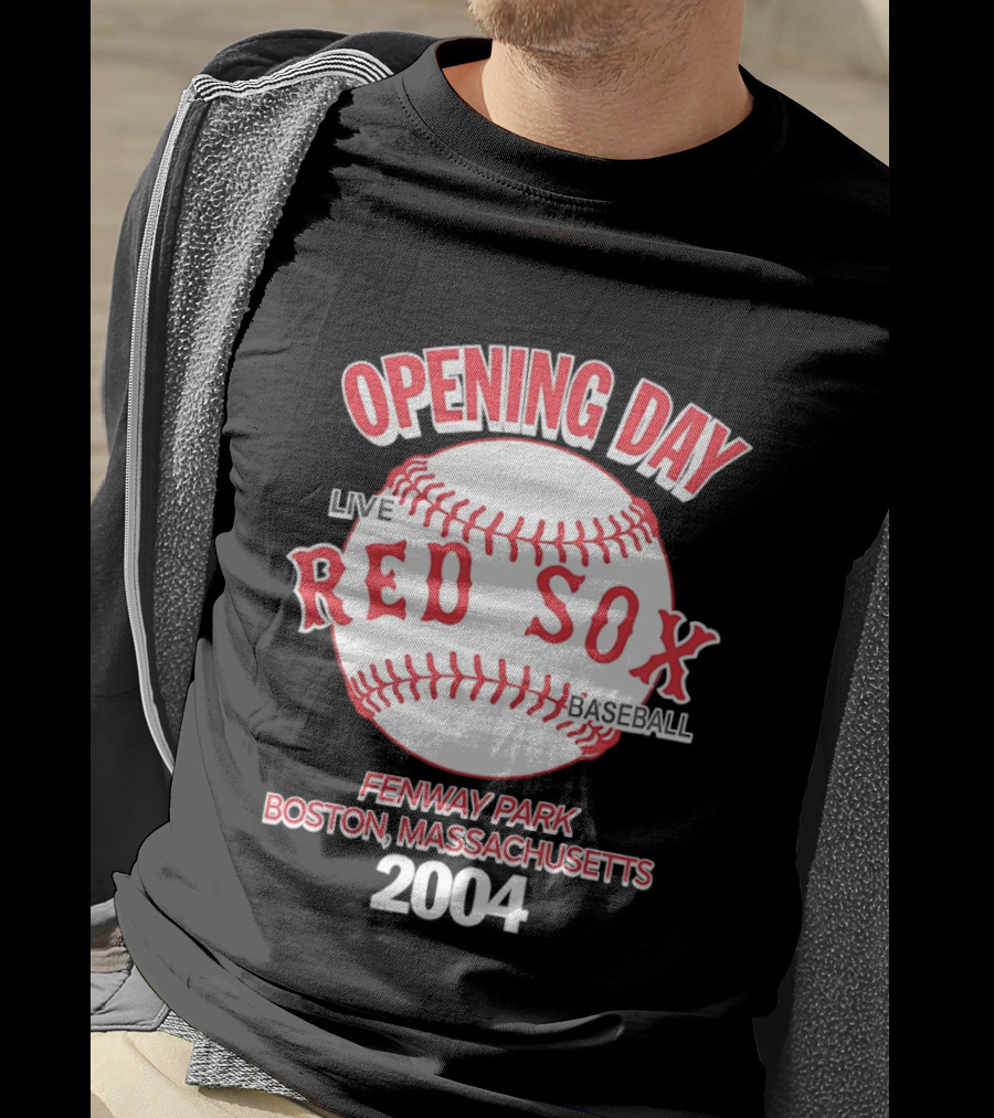 Opening Day Red Sox Fenway Park Boston Massachusetts 2004 T-Shirt