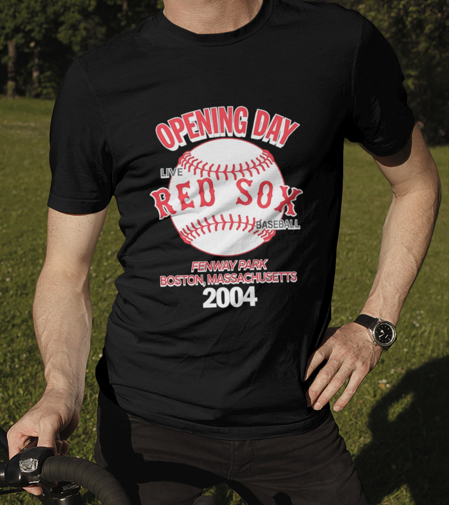 Opening Day Red Sox Fenway Park Boston Massachusetts 2004 T-Shirt