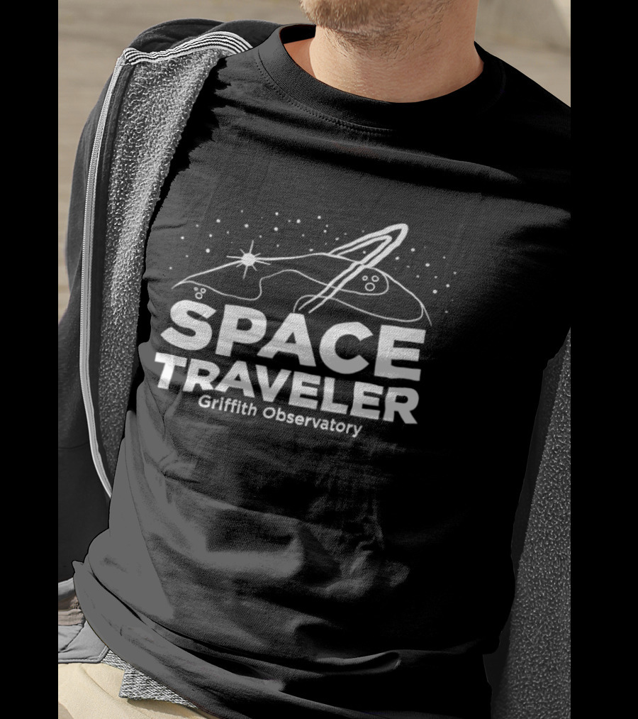 Griffith Observatory Space Traveler Cosmic Adventure T-Shirt