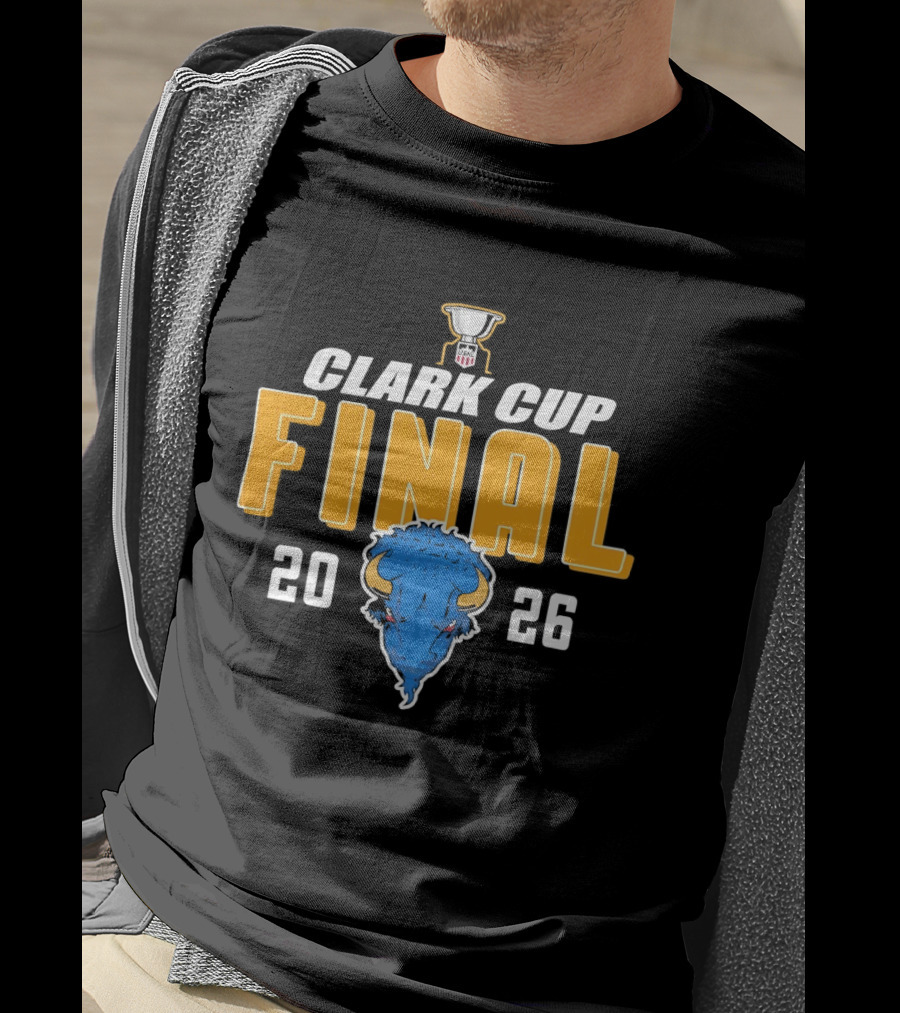 Buffalo Sabres 2026 Clark Cup Final Sioux Falls Stampede Hockey T-Shirt