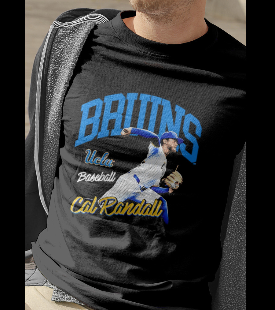 UCLA Bruins Cal Randall Baseball NCAA Pac 12 T-Shirt