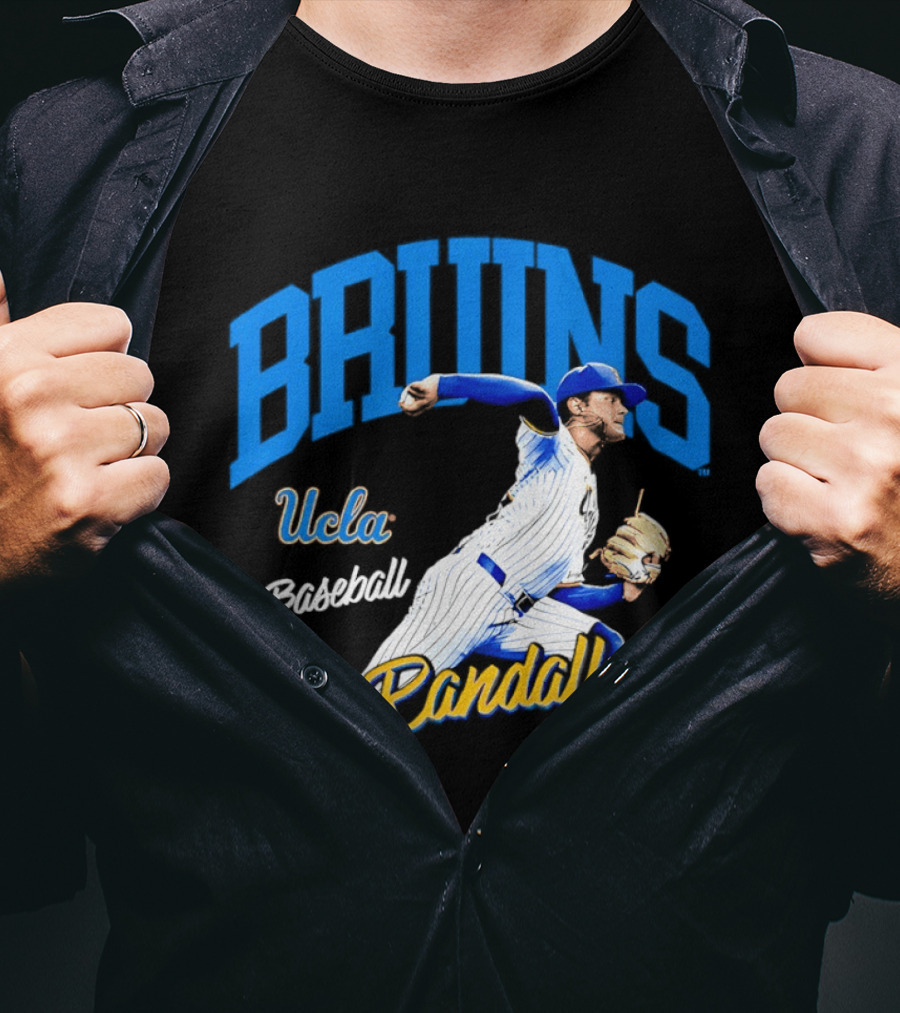 UCLA Bruins Cal Randall Baseball NCAA Pac 12 T-Shirt