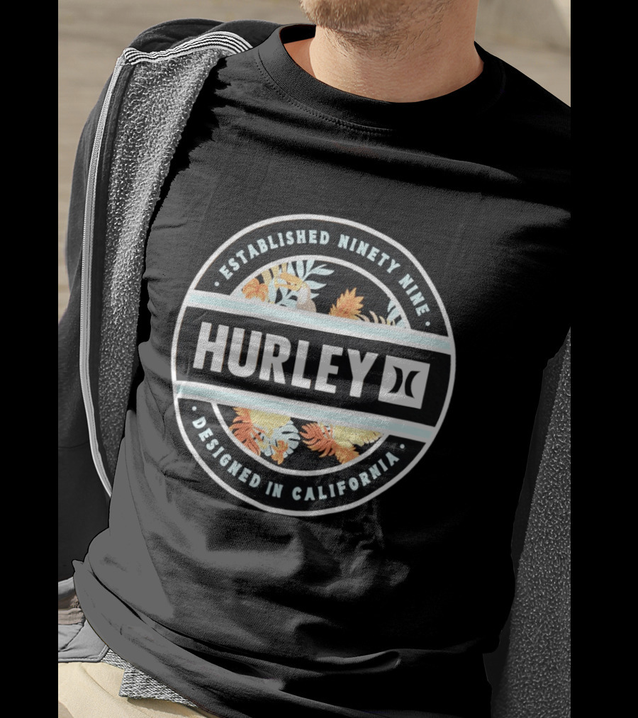 Hurley Established Ninety Nine Tropical California Collection T-Shirt