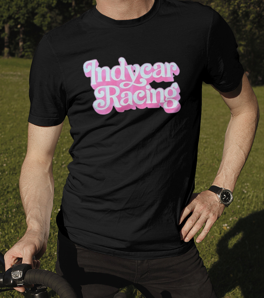 IndyCar Racing Barbie Pink T-Shirt