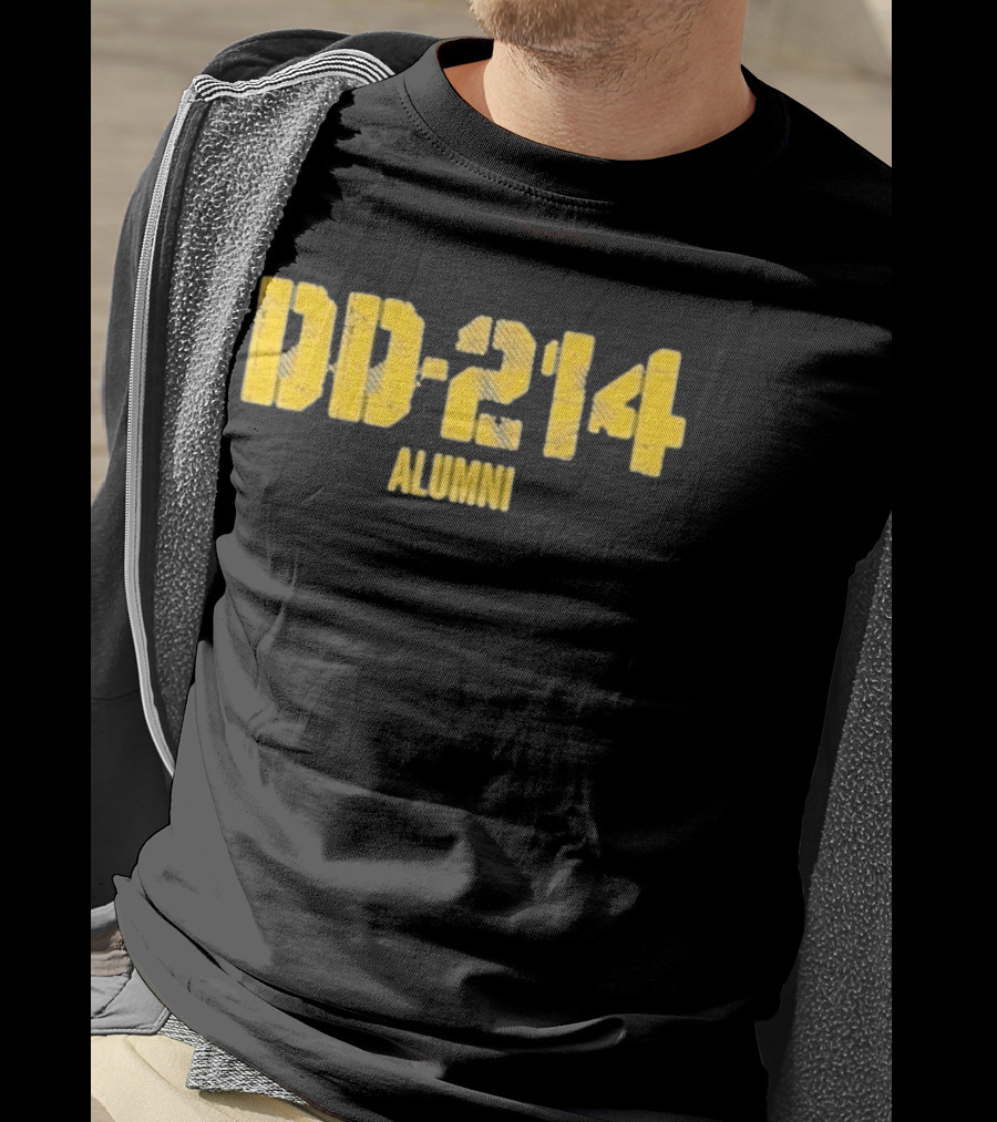 DD 214 Alumni US Military Veterans T-Shirt