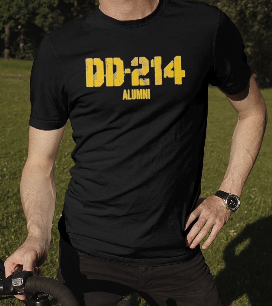 DD 214 Alumni US Military Veterans T-Shirt
