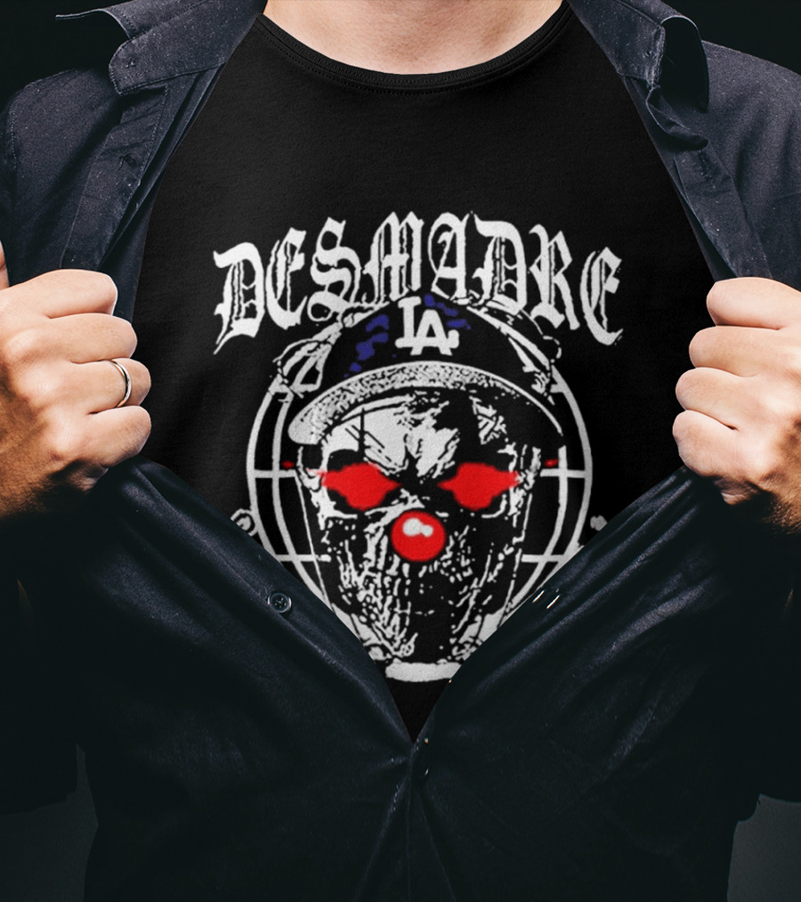 Desmadre D800 LA Hasta La Vista Baby Clown Mask T-Shirt
