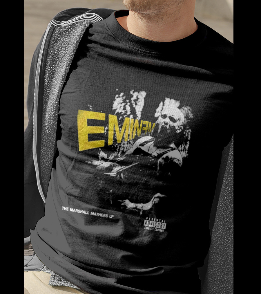 Dominik Szoboszlai Eminem The Marshall Mathers LP Parental Advisory T-Shirt