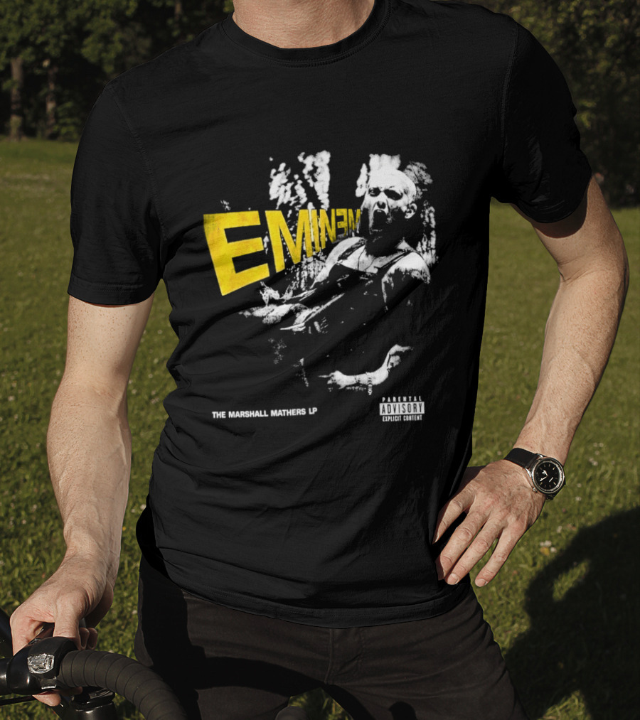 Dominik Szoboszlai Eminem The Marshall Mathers LP Parental Advisory T-Shirt