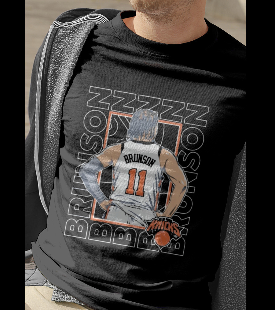 BRUNSON 11 New York Knicks Jalen Brunson ZZZZ T-Shirt