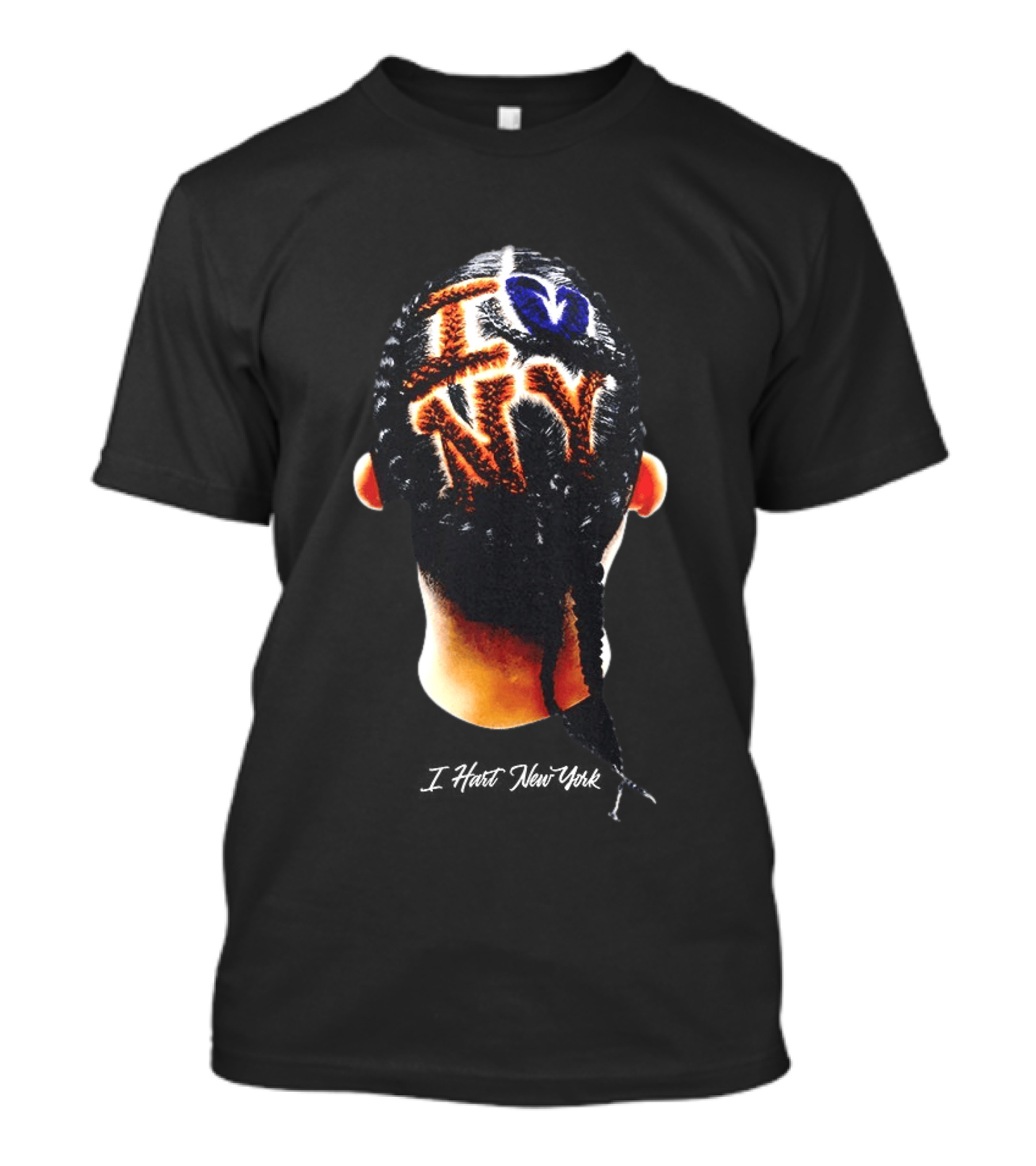 Josh Hart I Love New York Knicks NBA Hair 2026 T-Shirt