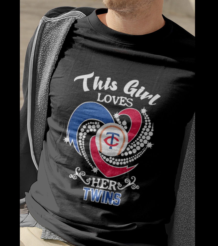 This Girl Loves Her Minnesota Twins MLB Team T-Shirt