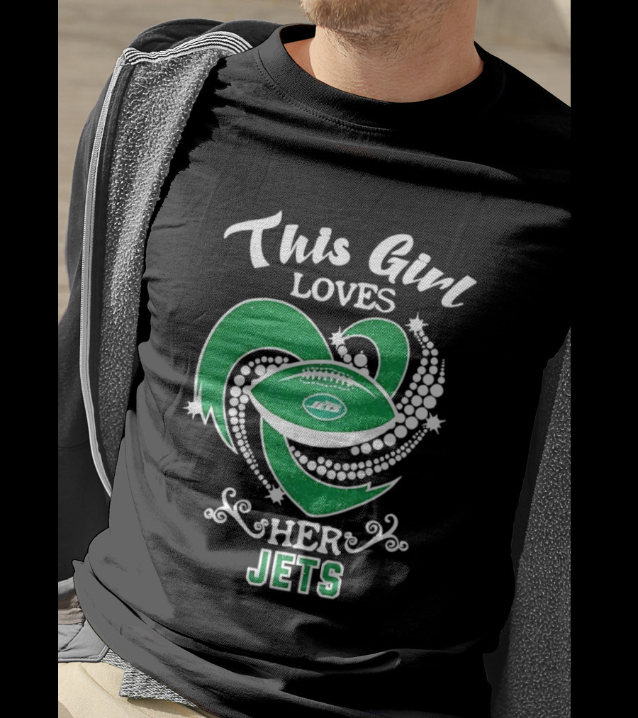 This Girl Loves Her New York Jets T-Shirt