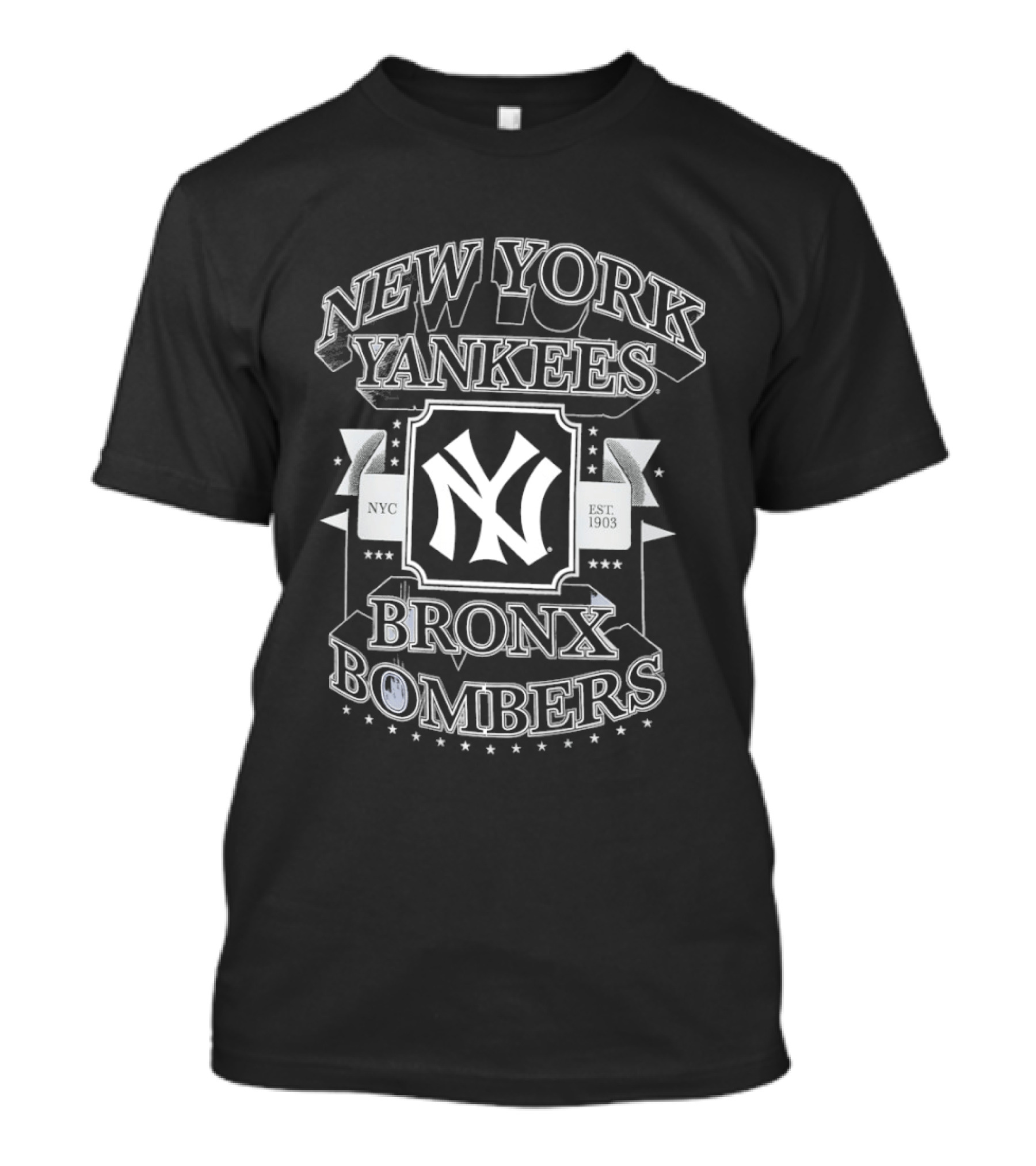New York Yankees Bronx Bombers NYC Established 1903 Team Major League Baseball T-Shirt