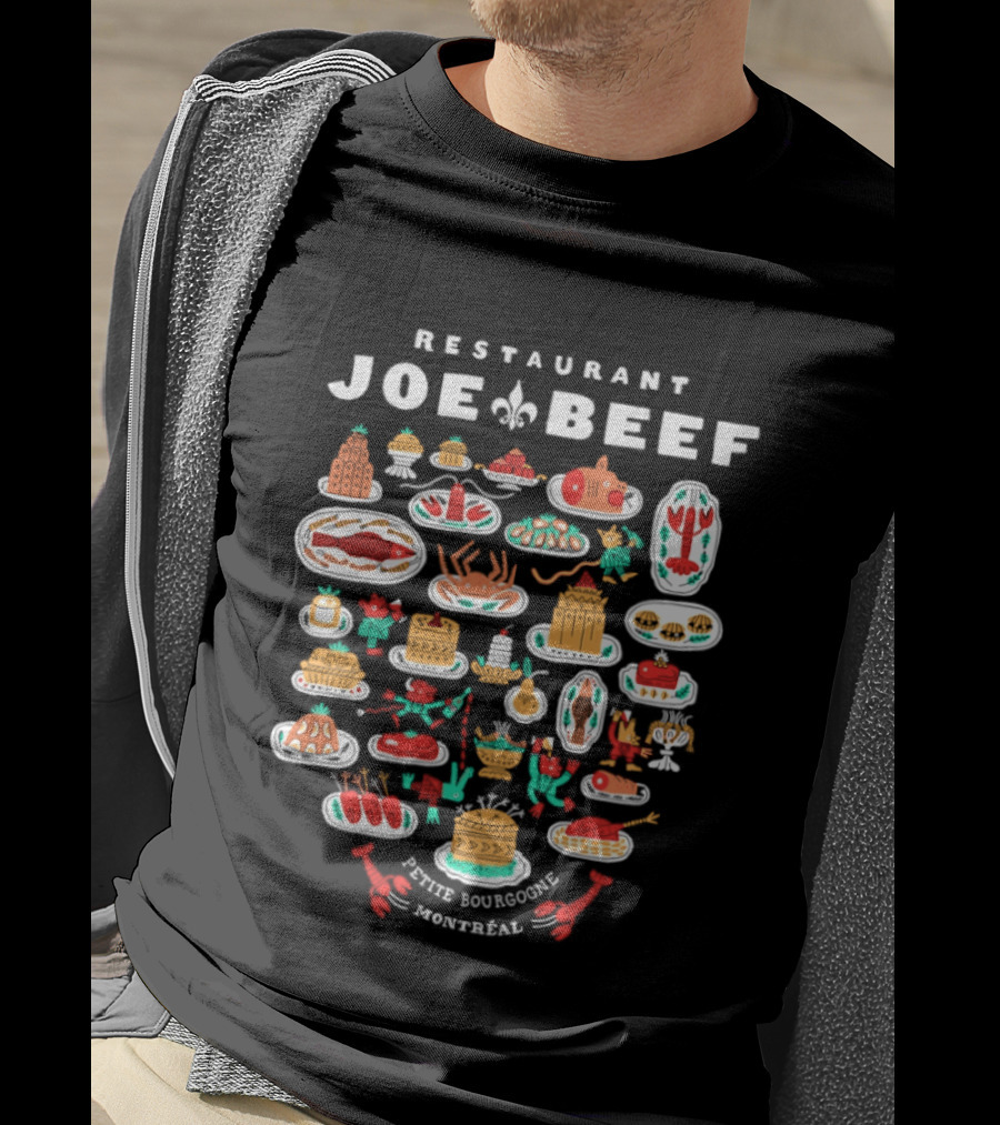 Restaurant Joe Beef Montreal Petite Bourgogne Culinary Artistry T-Shirt