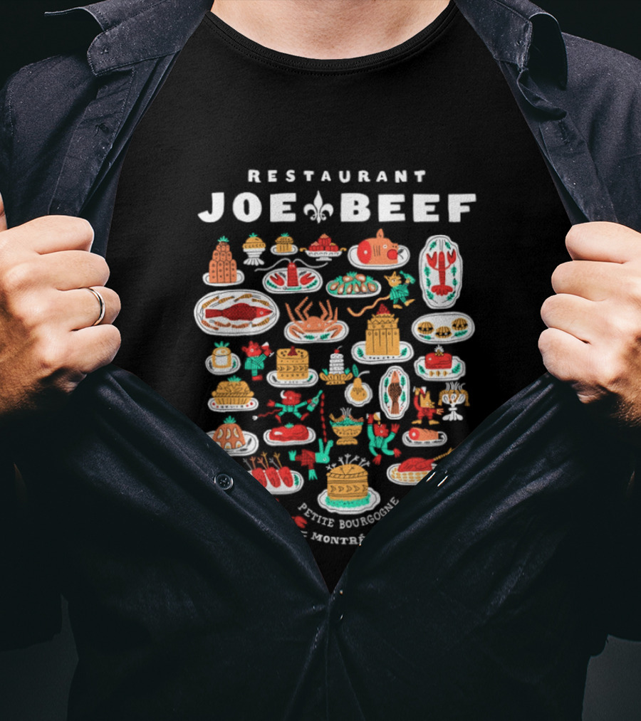 Restaurant Joe Beef Montreal Petite Bourgogne Culinary Artistry T-Shirt
