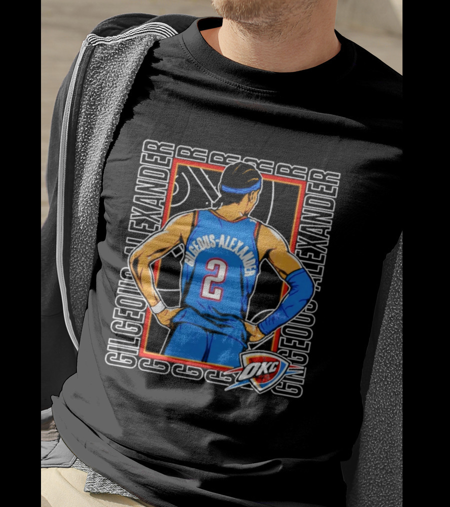 Shai Gilgeous Alexander 2 Oklahoma City Thunder NBA Gilgeous Alexander T-Shirt