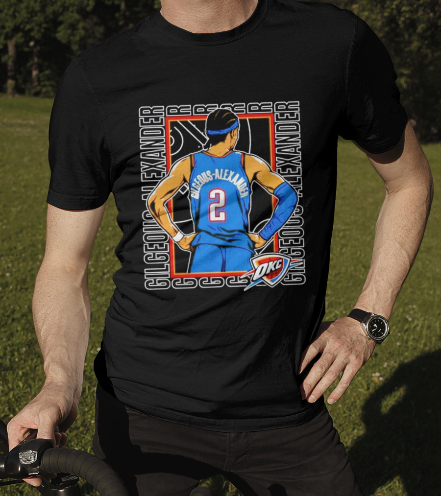 Shai Gilgeous Alexander 2 Oklahoma City Thunder NBA Gilgeous Alexander T-Shirt