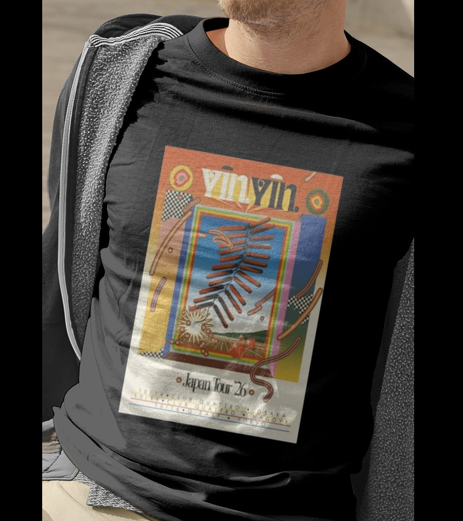 YinYin Japan Tour 2026 Club Quattro Osaka Nagoya Tokyo T-Shirt