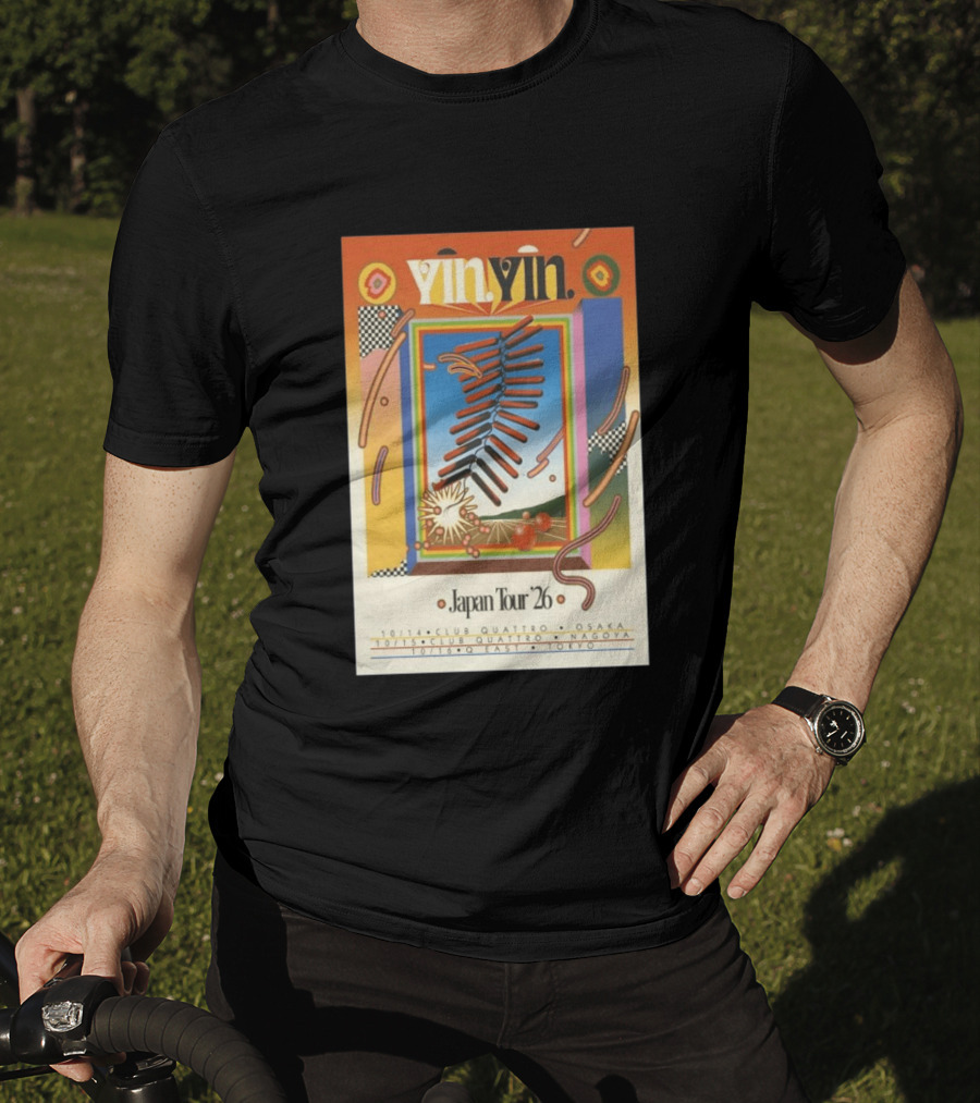 YinYin Japan Tour 2026 Club Quattro Osaka Nagoya Tokyo T-Shirt