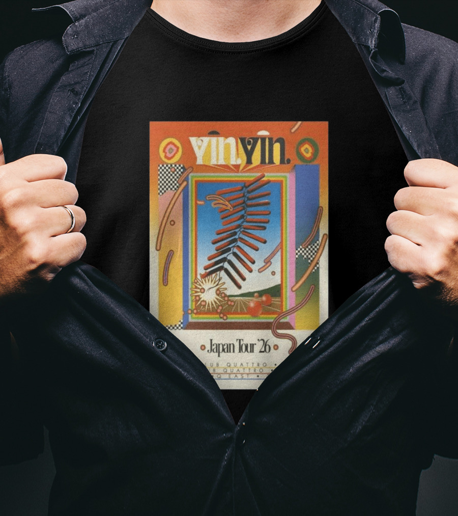 YinYin Japan Tour 2026 Club Quattro Osaka Nagoya Tokyo T-Shirt
