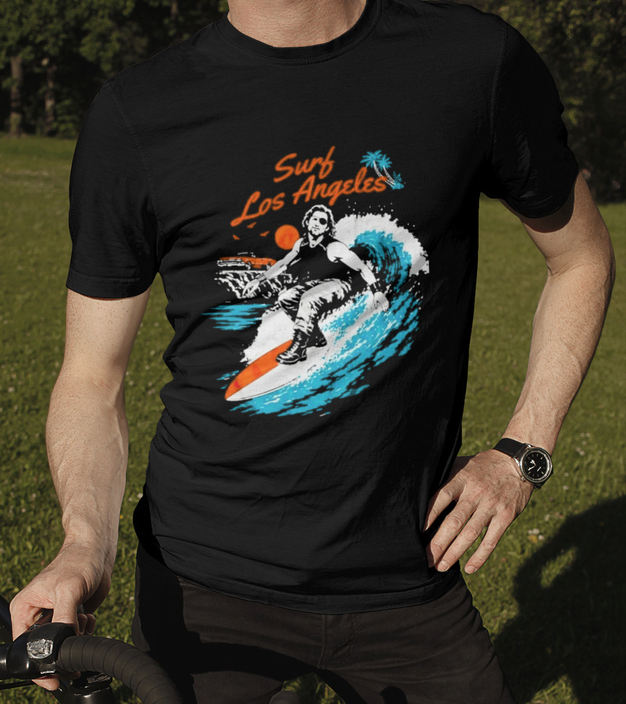 Surf Los Angeles Snake Plissken Escape From New York T-Shirt