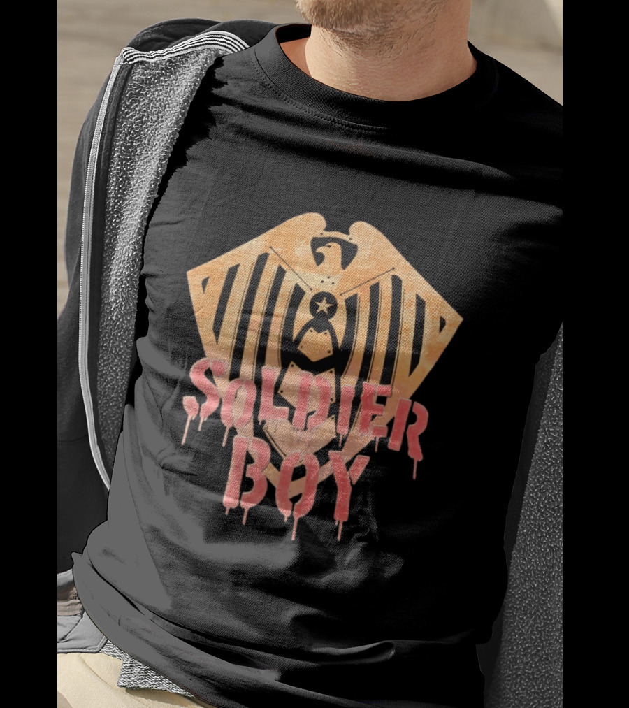 Soldier Boy The Boys Amazon Prime Video Garth Ennis Darick Robertson Eagle T-Shirt