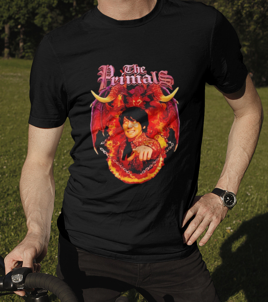The Primals Naoki Yoshida Yoshi P Final Fantasy XIV Eorzea Square Enix Flame T-Shirt