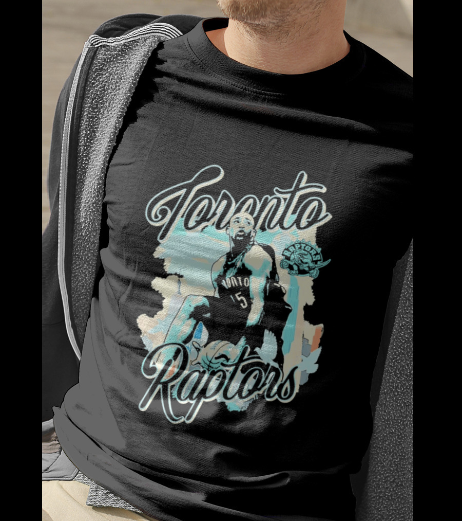Vince Carter 15 Toronto Raptors T-Shirt