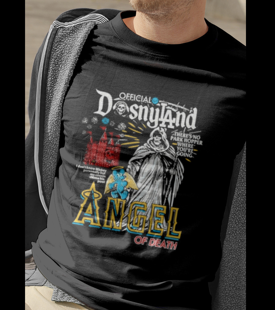 Angel Of Death Dosnyland Los Angeles No Park Hopper Going T-Shirt