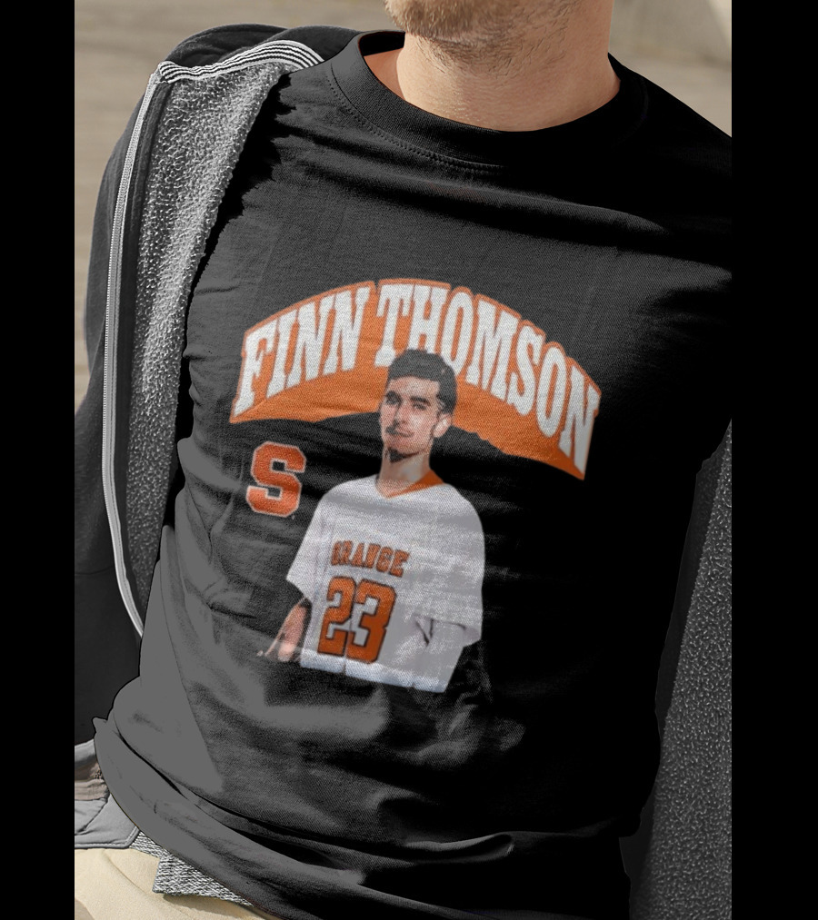Syracuse Orange Lacrosse Finn Thomson Number 23 T-Shirt