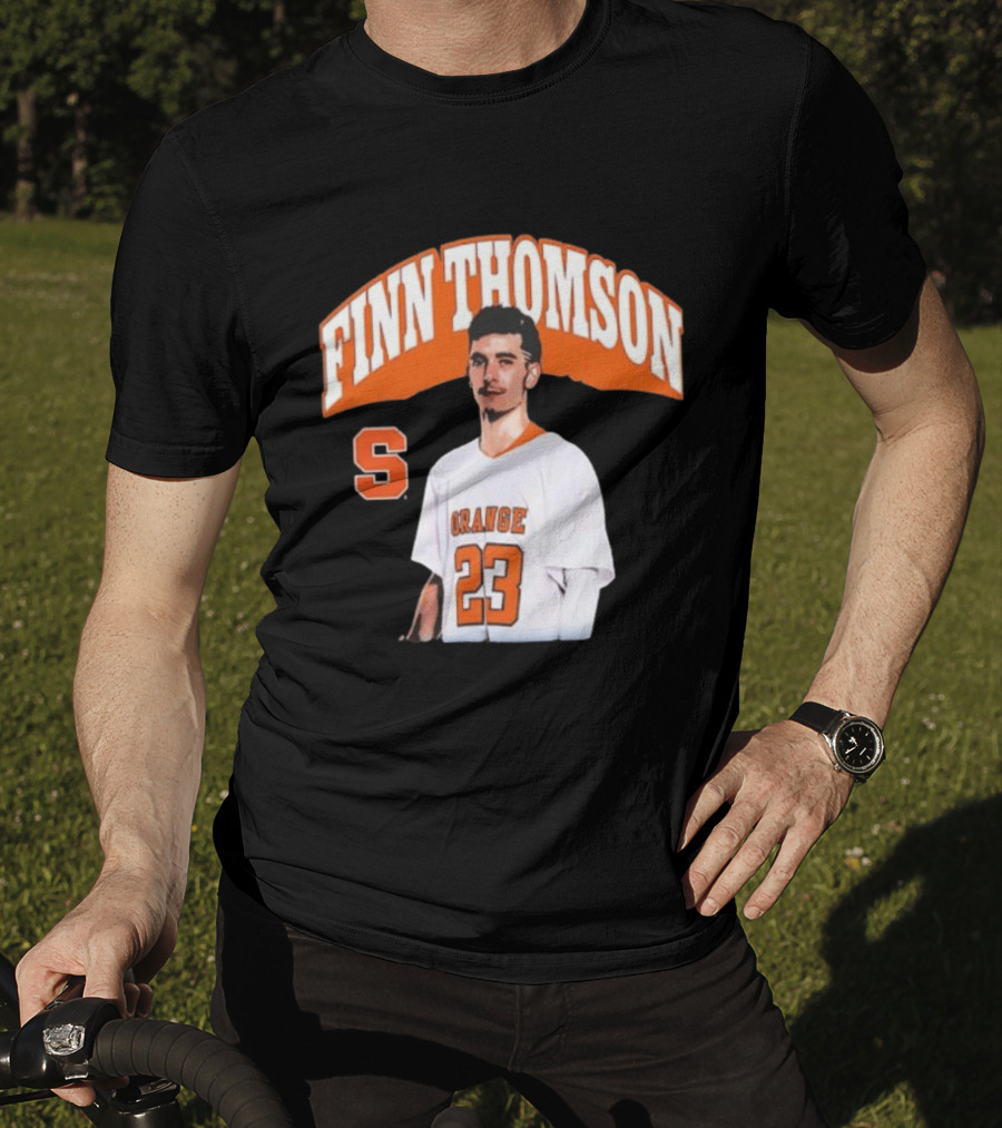 Syracuse Orange Lacrosse Finn Thomson Number 23 T-Shirt