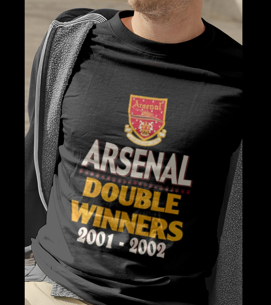 Arsenal Double Winners 2001 2002 T-Shirt