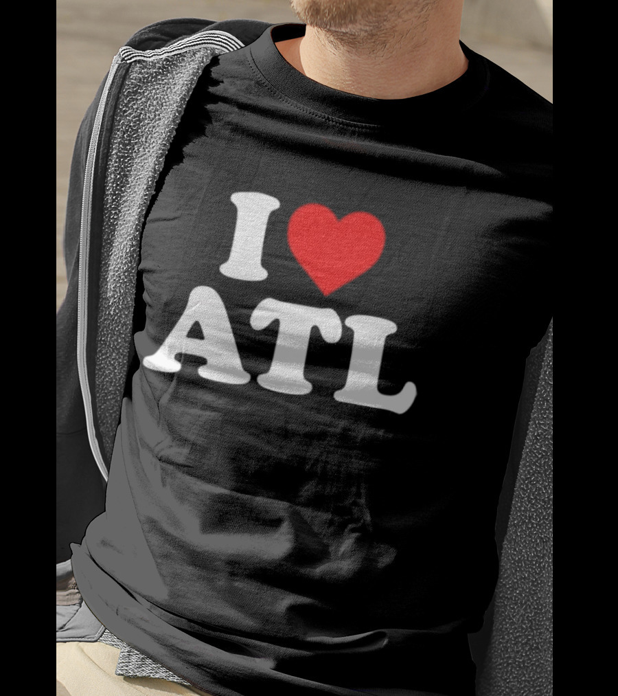Atlanta Braves I Heart ATL Baseball Team T-Shirt