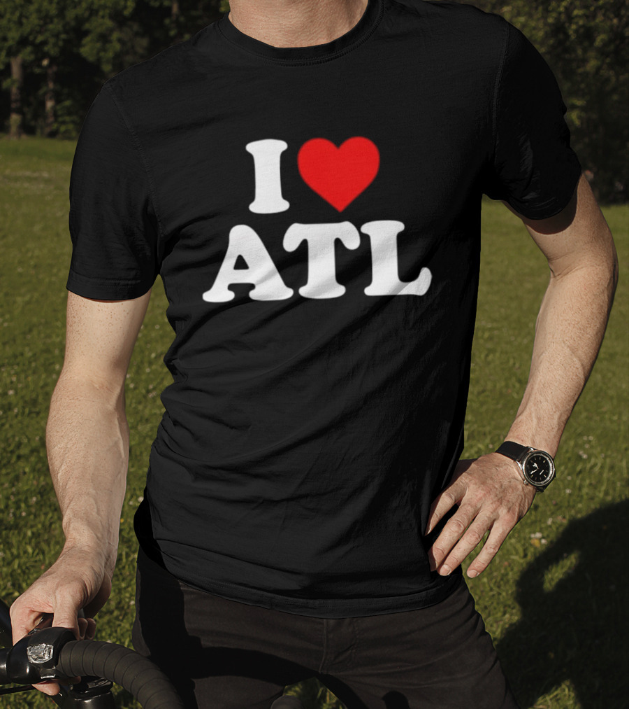 Atlanta Braves I Heart ATL Baseball Team T-Shirt