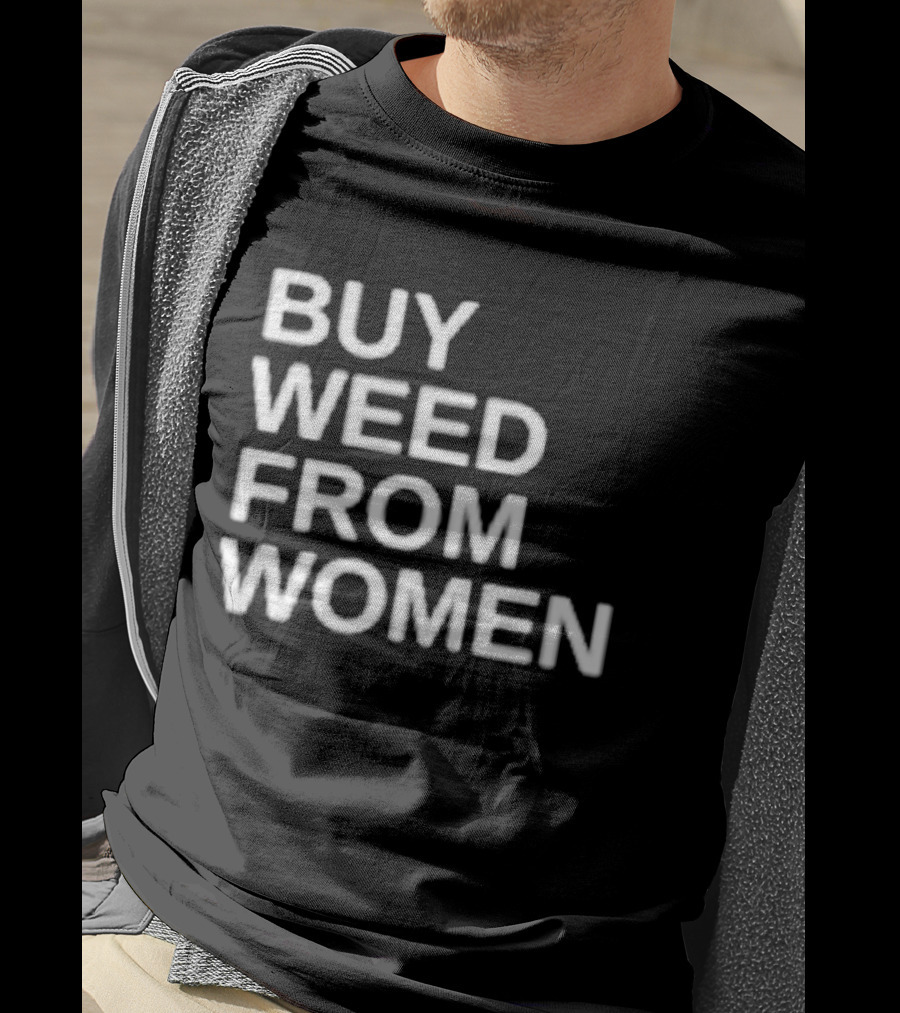 Buy Weed From Women Minimalist Casual T-Shirt