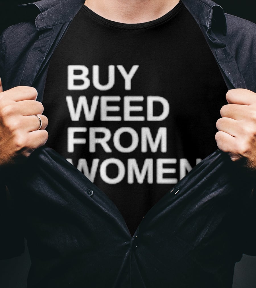 Buy Weed From Women Minimalist Casual T-Shirt